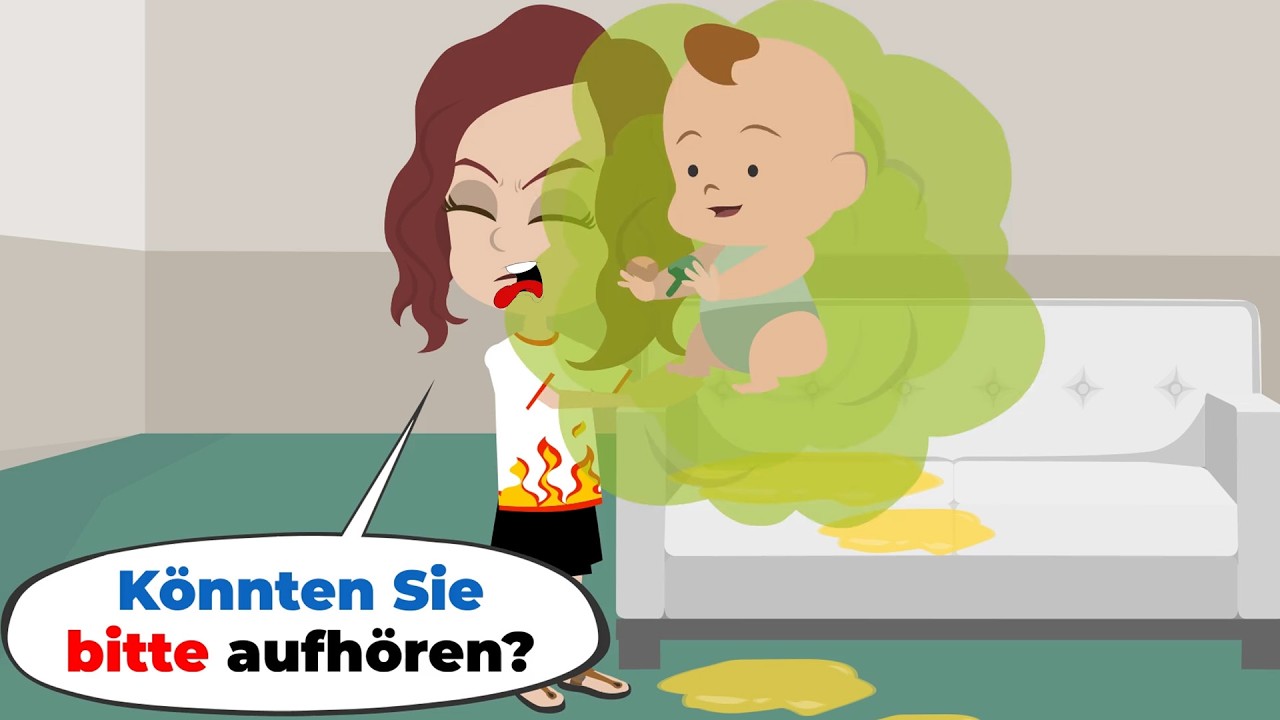 Amy kümmert sich um das Baby | Deutsch lernen | Hallo Amy
