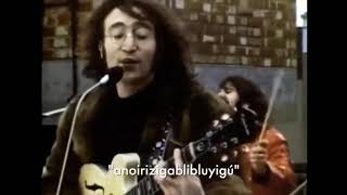 John Lennon Don't Let me Down lyric fail 'anoirizigablibuyigú'