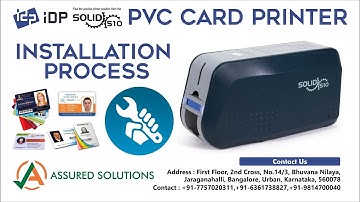 IDP Solid 510D Smart Card Printer | Installation Process | Best In Class | Assured Solutions