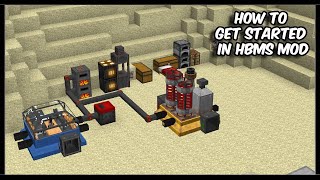 How to get Started in HBMs Nuclear Tech Mod || HBMs Mod Beginners Guide for Minecraft