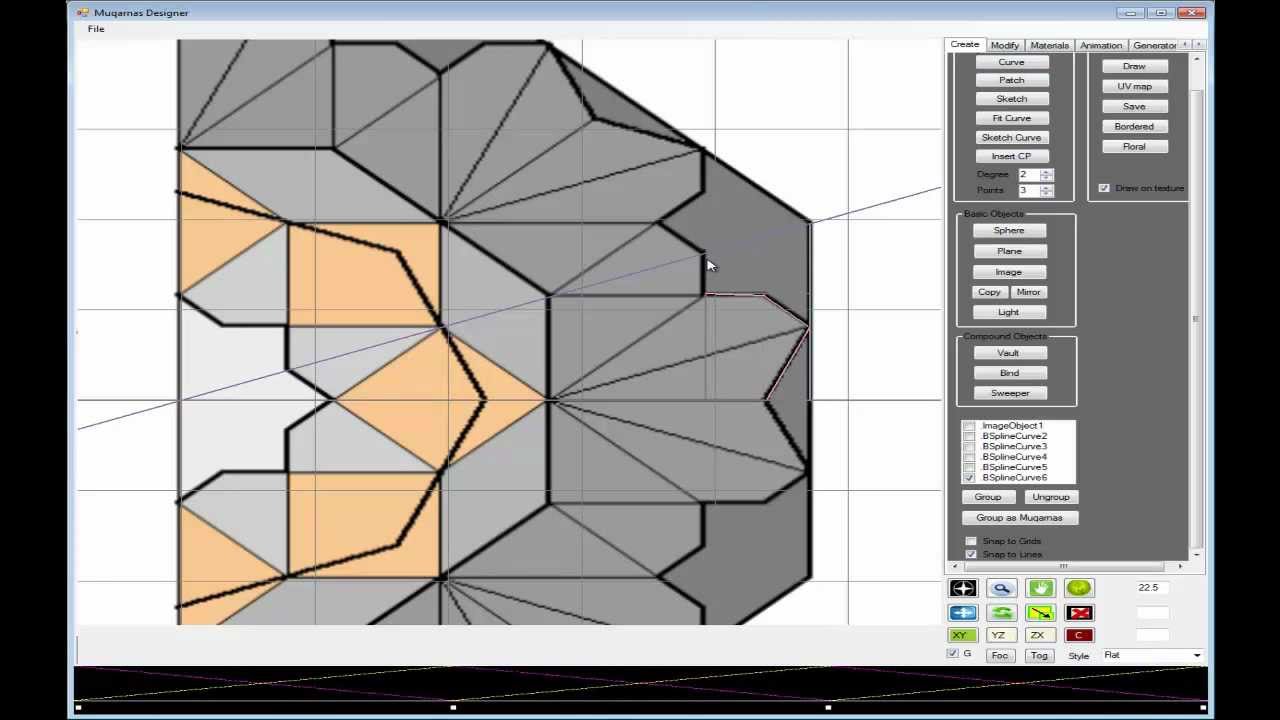 Interactive Modeling of Muqarnas