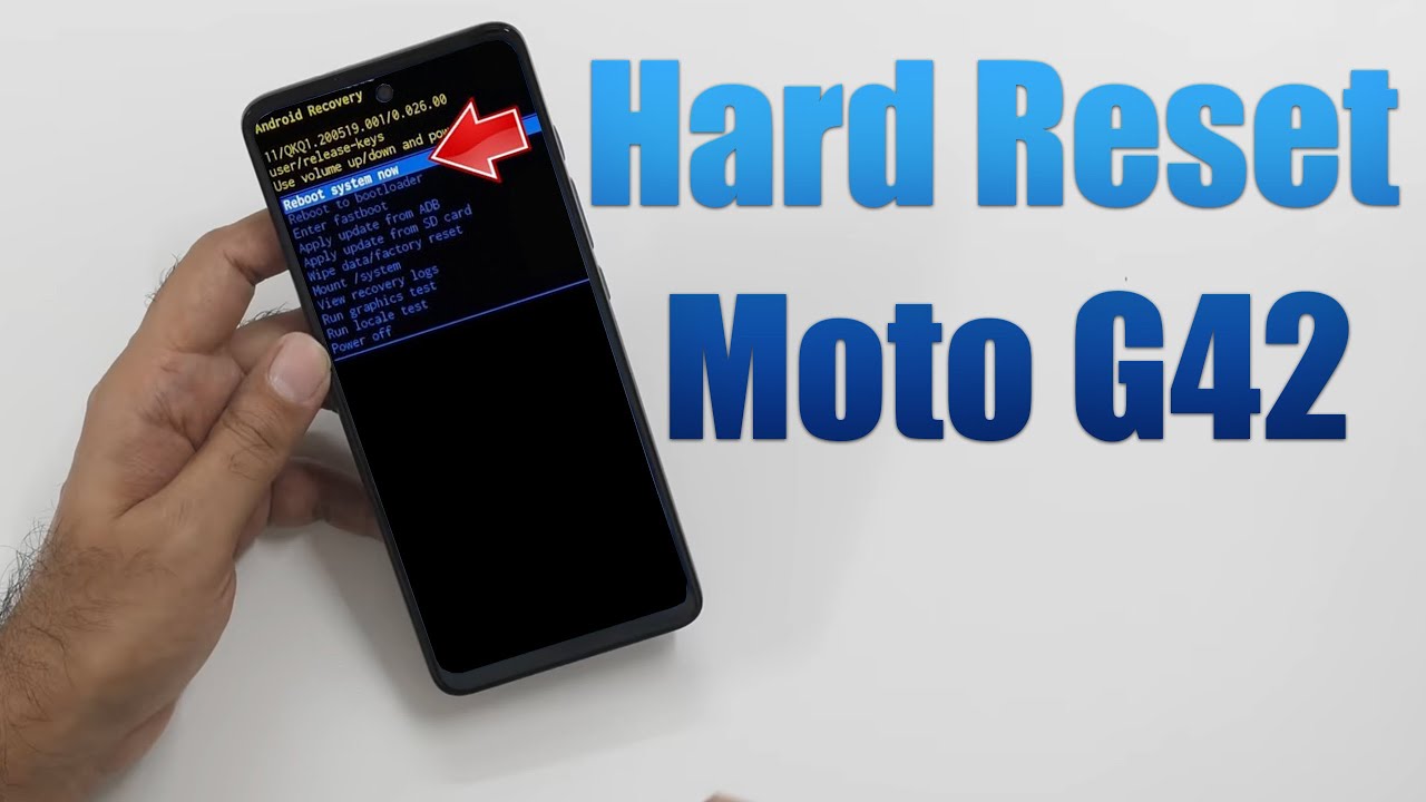 Como formatar o Motorola Moto G42 - Hard Reset #hardreset #motog42 #mo