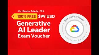 100% FREE $99 USD Generative AI Leader Exam Voucher | Google Cloud Launchpad GAIL APAC 🚀 #genai