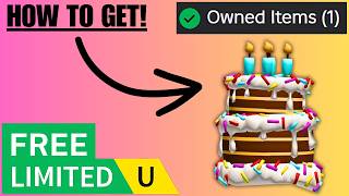 Free Birthday Cake UGC Limited (How to Get!)