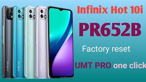 PR652B Infinix Hot 10i SPD Factory reset /UMT PRO Avengers Tool one click  /KH Mobile Info