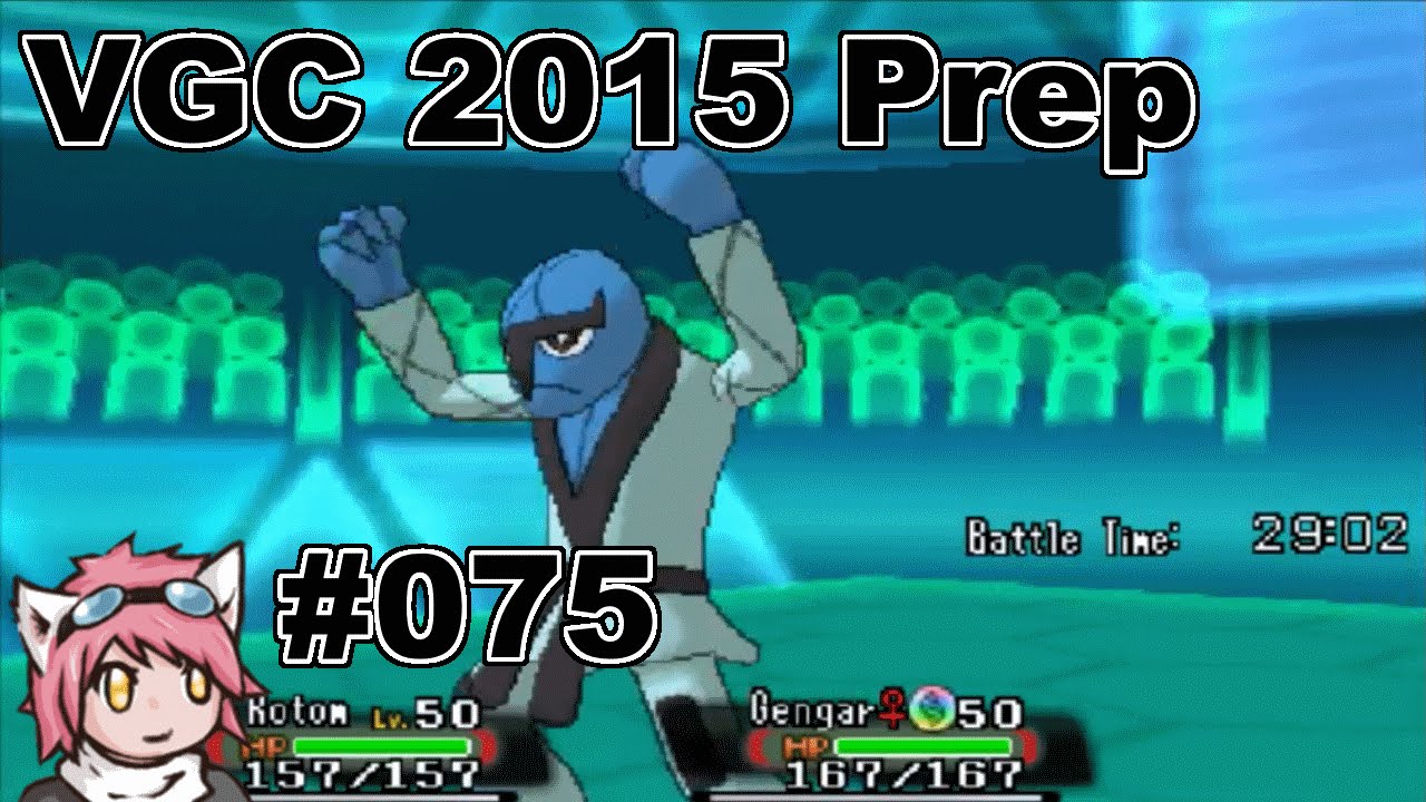 Pokemon ORAS: VGC Prep 2015 Ranked Double Battle 