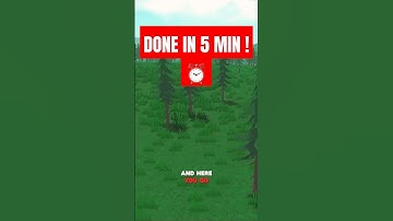 5 MIN OPEN WORLD MAP 🗺️⏱️ #Unity #GameDev #gaming