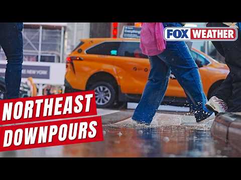 Major I-95 Cities In The Northeast, Mid-Atlantic Targeted In Sunday Rain Event