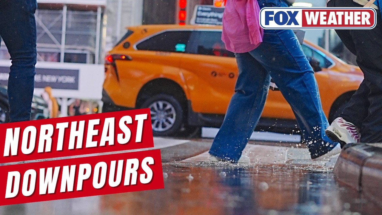 Major I-95 Cities In The Northeast, Mid-Atlantic Targeted In Sunday Rain Event