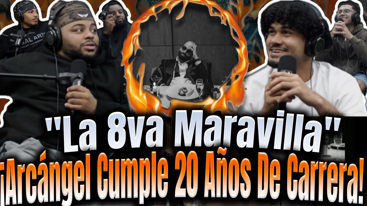REACCIÓN a "La 8va Maravilla" Arcángel Con Su 8vo Disco!!Austin San,Daddy Yankee,Ricky Martin,Beéle!