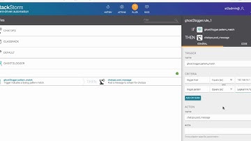 StackStorm - Ghost2logger Syslog Pack Lightweight Demo