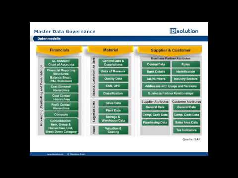 SAP MDG 7: Stammdaten-Governance für selbst definierte Objekte