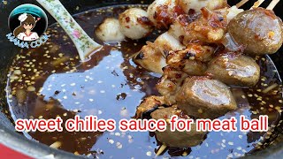 Sweet chili sauce for meatball (นำ้จิ้มลูกชิ้น)