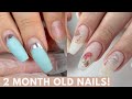 Correcting Nails After 62 DAYS | 😍 Beautiful Minimalistic Design 2022 Nail Trends