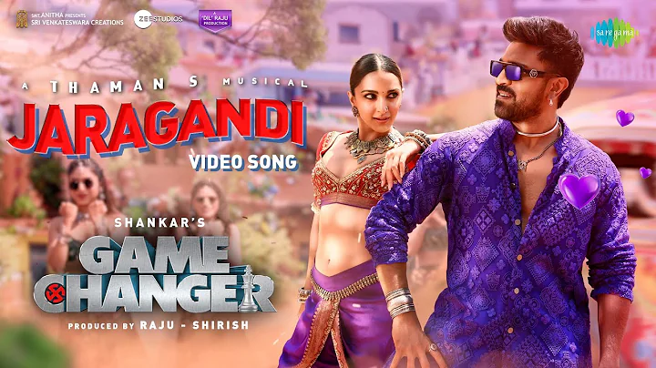 Jaragandi | Game Changer (Hindi) | Ram Charan | Kiara Advani | Daler M | Shankar | Thaman S