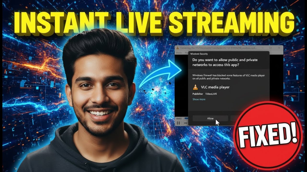 How To Get Live Streaming on VLC Media Player | Step-by-Step Tutorial ...