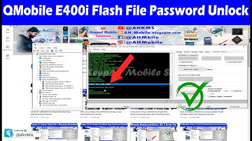 QMobile E400i (MTK6261) Flash File Boot Key and Password Unlock