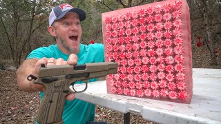 Can the FN High Power Penetrate a 1,500 Peppermint Cube