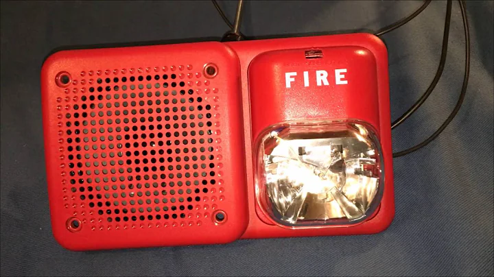System Sensor SP2R1224MC Fire Alarm Test #2.
