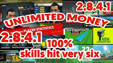 2.8.4.1 HOW TO HACK WCC2 2.8.4.1 MOD APK UNLIMITED MONEY FOR WORLD CRICKET CHAMPIONSHIP 2