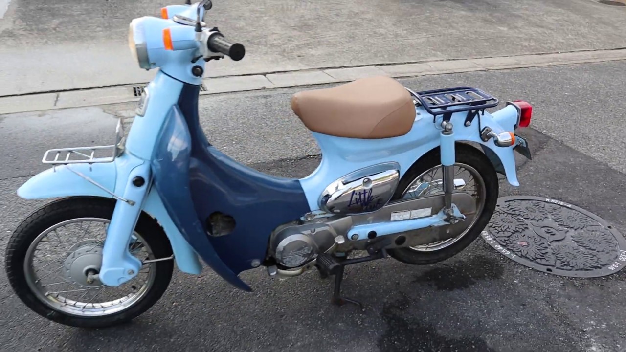 HONDA リトルカブ 2002年式 - YouTube