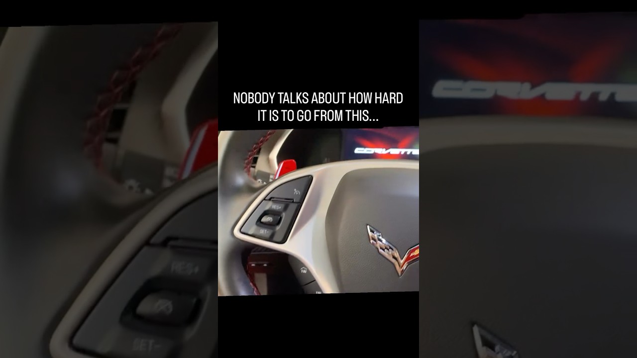 Nobody Talks About Going From This… To This