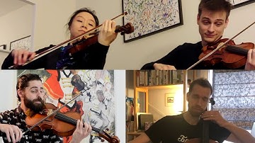 "Quarantunes" by Tesla Quartet | "Variations on a Russian Theme" - Theme