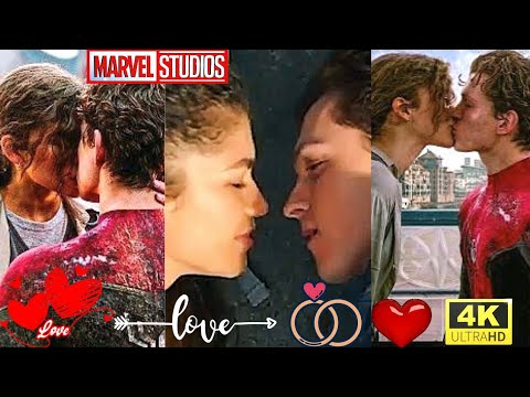 Peter Parker And MJ Best Moments | Spider-Man: No Way Home | Kissing Scenes | Tom Holland , Zendaya