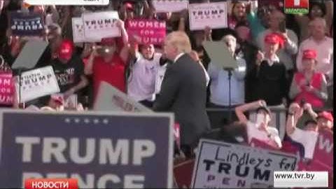 Обезьянка предсказала победу Трампа и даже его поцеловала!