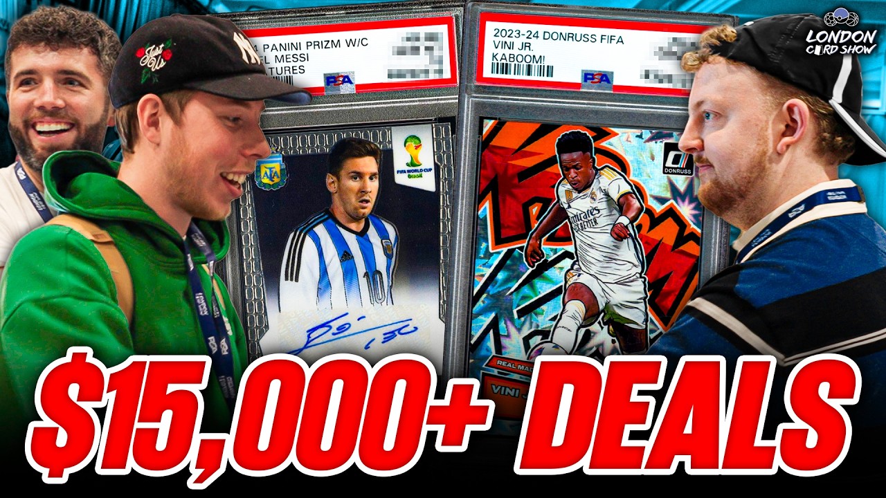 $15,000 in DEALS in ONE Day at the London Card Show!