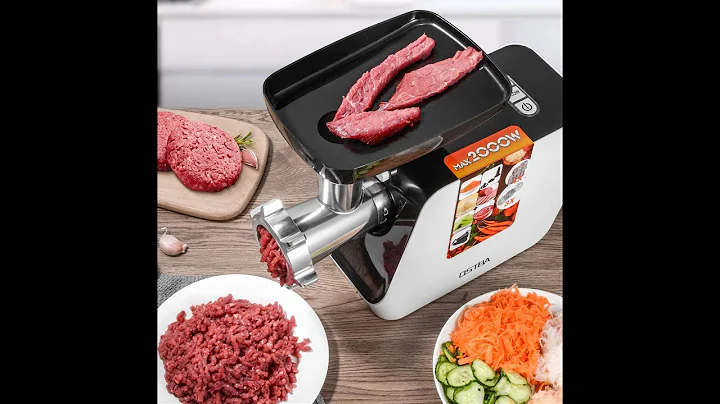 OSTBA Electric Meat Grinder, 2000W MAX Heavy Duty ...