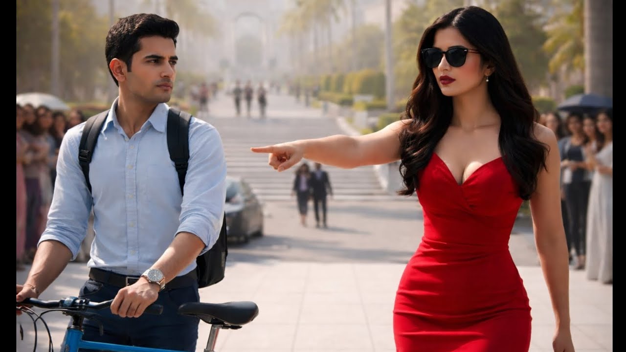 घंमड़ी लड़की साइकिल वाला गरीब लड़का समझकर कालेज में मजाक बनाया लेकिन हकीकत पता जला तो फिर जो हुआ... 