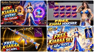🔴 BGMI NEW KIARAA EVENT EXPLAINED | GET FREE UPGRADABLE (SCAR-L) SKIN
