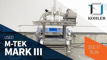 M-TEK CORR VAC MARK III, Shop Test Run @KohlerIndustries