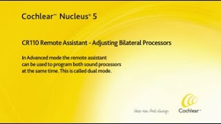 Making changes to both sound processors - Nucleus 5