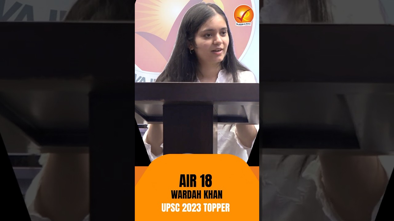 Which S&T sources help UPSC topper’s the most? | AIR 18 Wardha Khan | UPSE 2023