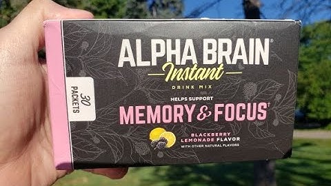 My Onnit Alpha Brain 30 Day Evaluation  Day 1 of 30