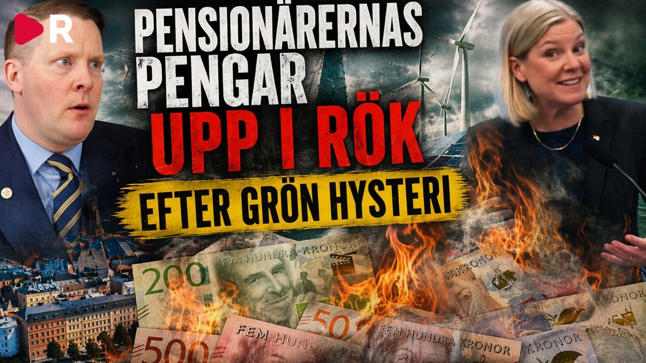 Pensionärernas pengar upp i rök efter grön hysteri – Nu granskas Andersson 2026-04-15 19:15