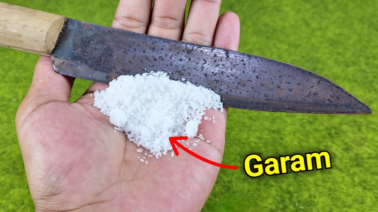 RAHASIA agar pisau setajam SILET dan sekeras BAJA !!