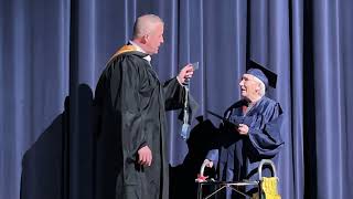 Graduation ceremony fulfills dream for 100 year-old Pearl Neumann
