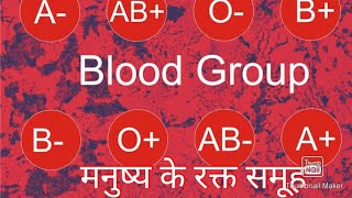 blood group रक्त समूह  रक्त समूह की जानकारी रक्त समूह रक्त संबंध blood groups and blood types hindi