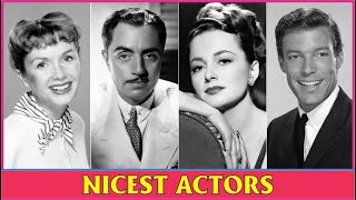 15 Nicest Actors of the Golden Age of Hollywood | Heritage Hollywood
