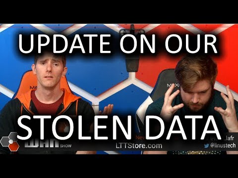 No justice for stolen NCIX data.. The WAN Show Jan 4 2018