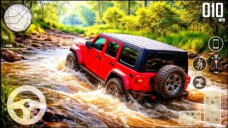Offroad 4x4 Jeep Pro 3D SimulatorReal Luxury SUV Hummer Driver Gameplay #part1 screenshot 4