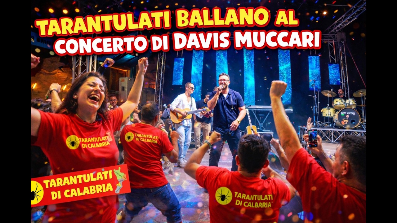 249 - TARANTULATI BALLANO AL CONCERTO DI DAVIS MUCCARI