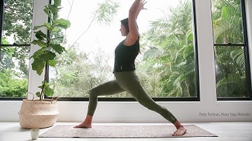 Warrior 1 and Warrior 2 Pose with Patty Perlman
