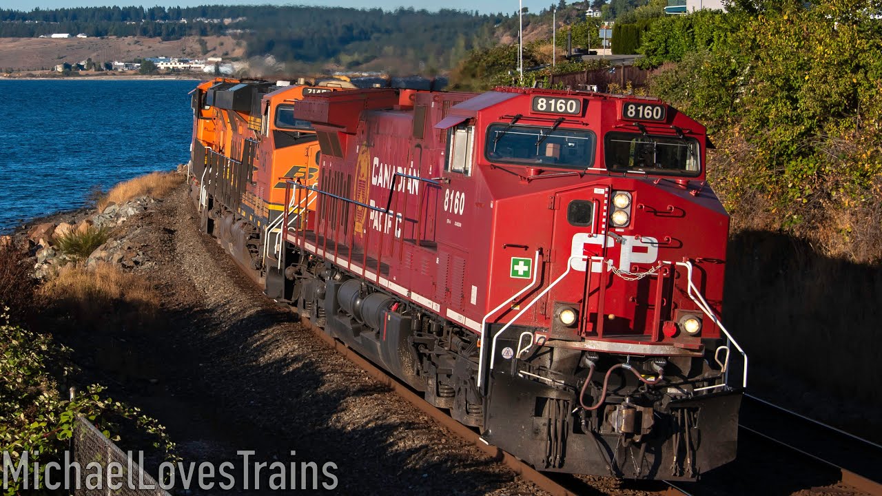 Puget Sound Freight Trains - Busy Action on the Seattle Subdivision