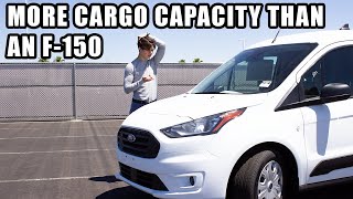 This is why the Ford Transit Connect sells so well | MORE CAPACITY THAN AN F150!