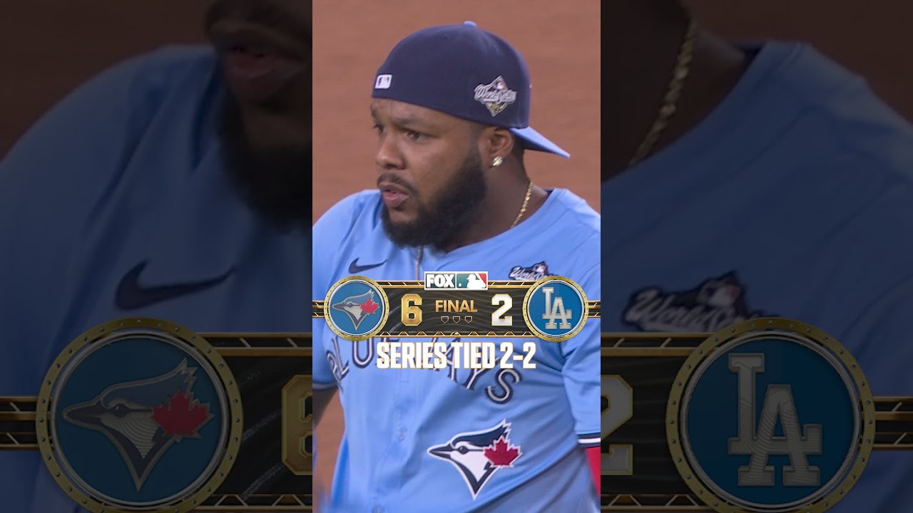 Blue Jays tie the series after Game 4 