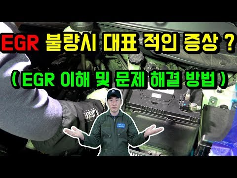 EGR(배기가스재순환장치)불량시 어떠한 문제가 발생할까요?[자동차의모든것-Car & Man]EGR( exhaust-gas recirculation)